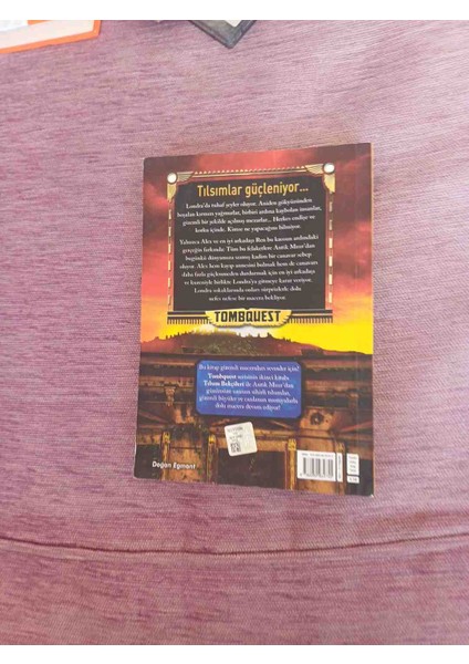 Tombquest - Tılsım Bekçileri, Michael Northrop Tarafından Yazılmış, Mistik Unsurlar Içeren Macera Dolu Bir Romandır. 2016 Basim 264 Sayfa 1,baski Cok Temiz Kondisyonda modelleri