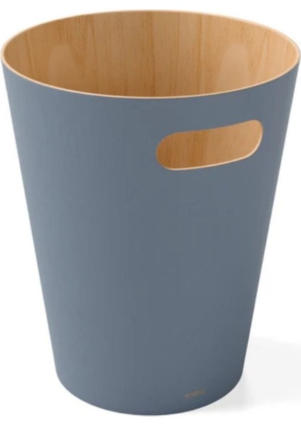 Woodrow Çöp Kovası 2 Galon (7,5 L) Kapasiteli Gri Mavi