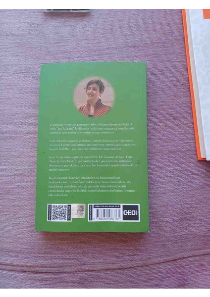 Zeynep Aycan'ın 'yeni Nesil Için Liderlik' Kitabı, Güç Kültüründen Güçlendirmeye ve Kültürel Dönüşüme Odaklanır. 2023 Basim 280 Sayfa Kondisyon Çok Iyi Durumda modelleri