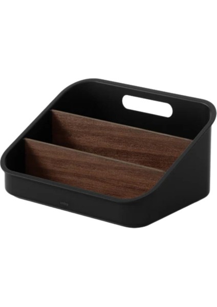Bellwood Organizatör Siyah/ceviz 29X20X17 cm