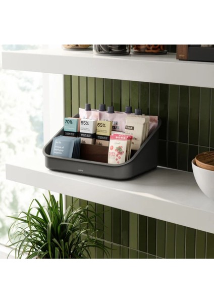 Bellwood Organizatör Siyah/ceviz 29X20X17 cm fırsatları