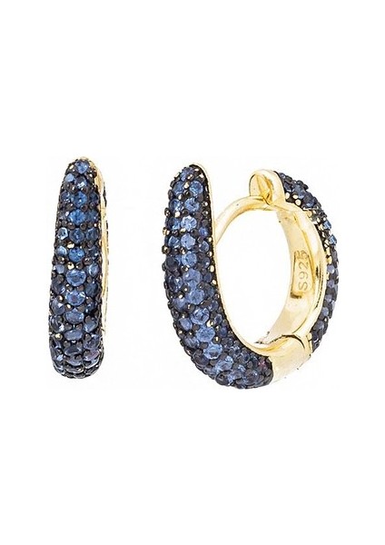 Halka Gümüş Küpe SB1911, 925 Ayar Gümüş, Ithal Ürün