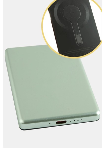 TG06 Mini Manyetik 5000 Mah Power Bank Taşınabilir Şarj Cihazı fiyatları