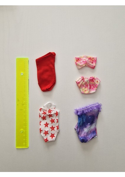 Barbi Oyuncak Bebek Için 4 Adet Plaj Seti