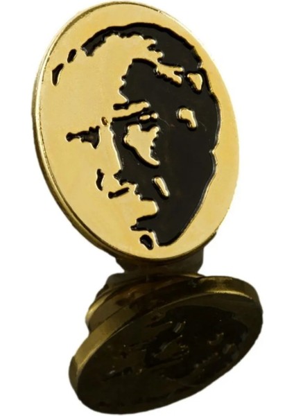 Altın Atam Büst Rozet