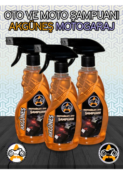 Cilalı Otomobil ve Motosiklet Şampuanı
