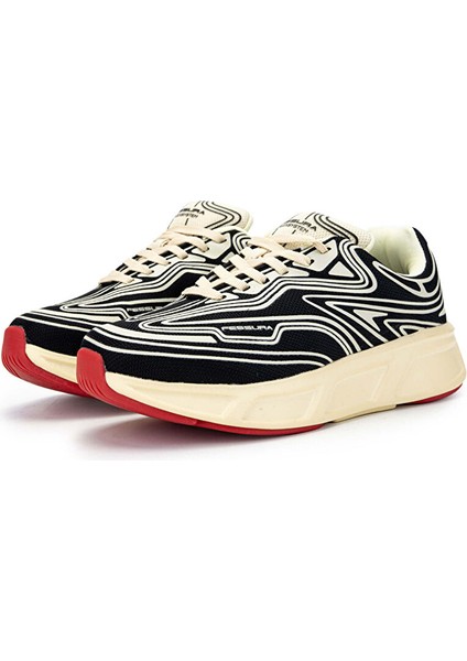 Kadın Tekstil Siyah/kemik Sneakers & Spor Ayakkabı fırsatları