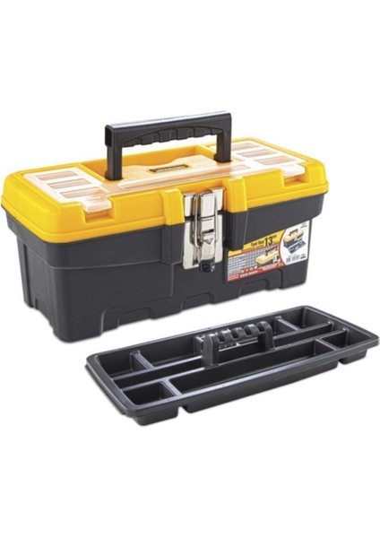 Metal Kilitli Takım Çantası 320X158X137MM, Dayanıklı ve Kullanışlı Tasarım