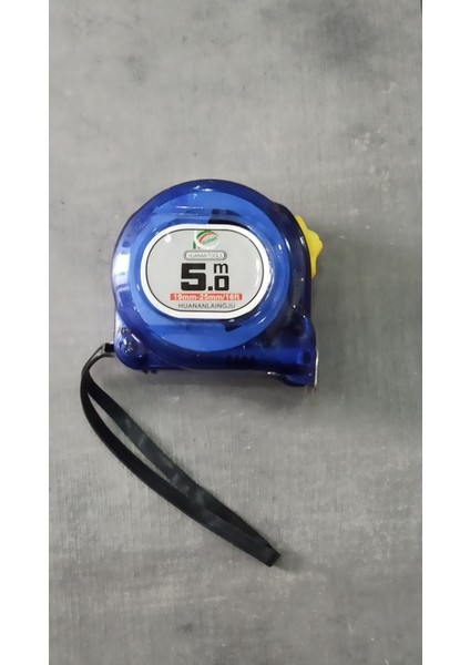 Şerit Metre 5×25MM, 5 Metre, 1 Adet, Dayanıklı ve Kullanışlı Ölçüm Aracı