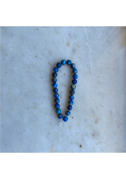 AAA Kesim Lapis Lazuli Doğaltaş Bileklik - 6mm indirimleri