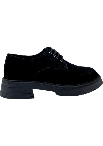 257001 Hakiki Süet Loafer Kadın Ayakkabı