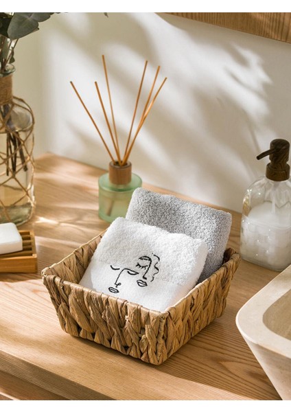 Nakışlı El Havlusu 2'li 30X50 cm (W3) fiyatları