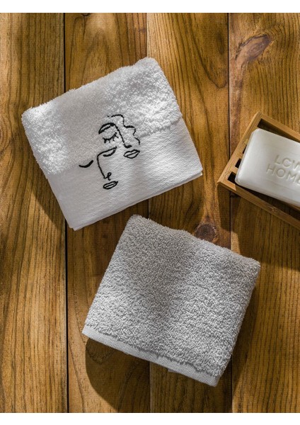 Nakışlı El Havlusu 2'li 30X50 cm (W3) modelleri