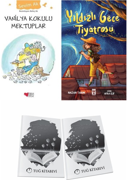 Vanilya Kokulu Mektuplar ve Yıldızlı Gece Tiyatrosu + Hediyeli