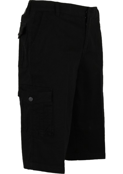 Erkek Keten Kapri Kargo Cep Bermuda Regular RAR01355 indirimleri