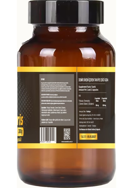 Zeus Nutrition Tribulus Terrestris 60 Kapsül modelleri