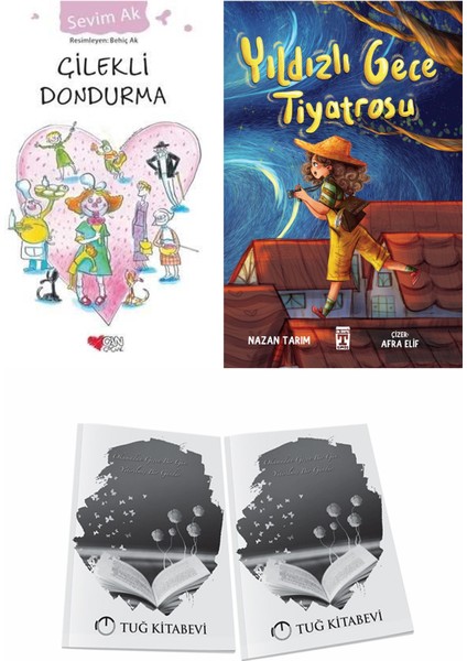 Çilekli Dondurma ve Yıldızlı Gece Tiyatrosu + Hediyeli