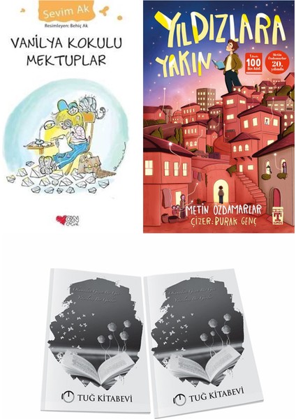 Vanilya Kokulu Mektuplar ve Yıldızlara Yakın + Hediyeli