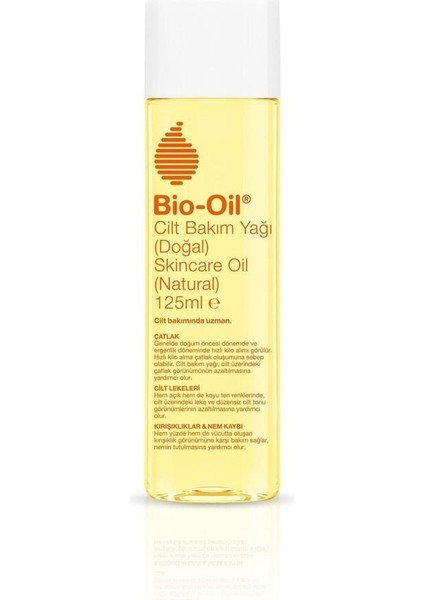 Nessiworld Bio-Oil Çatlak Karşıtı ve Natural Cilt Bakım Yağı 125ML