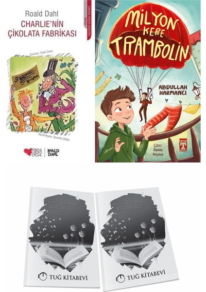 Charlie’nin Çikolata Fabrikası ve Milyon Kere Trambolin + Hediyeli