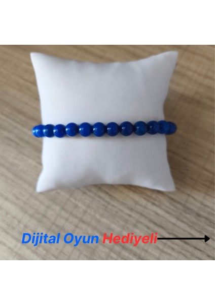 Ceyt Kuvars Taşı Lapis Lazuli Bileklik - 6mm