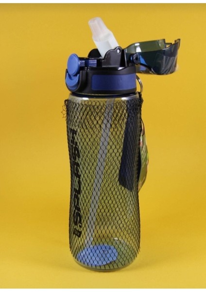 Pipetli 500ML Mavi Cam Detoks Su Şişesi - Sağlıklı ve Şık Tasarım modelleri