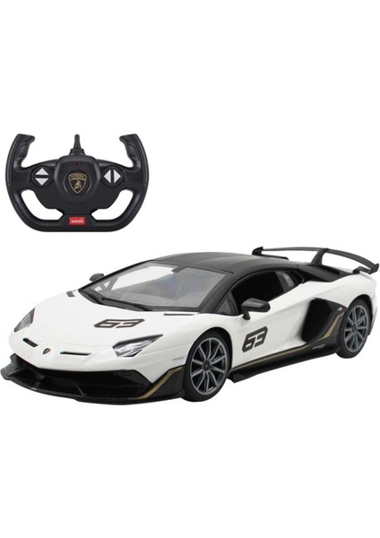 1:14 Uzaktan Kumandalı Lamborghini Aventador SVJ Işıklı Araba