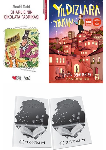 Charlie’nin Çikolata Fabrikası ve Yıldızlara Yakın + Hediyeli