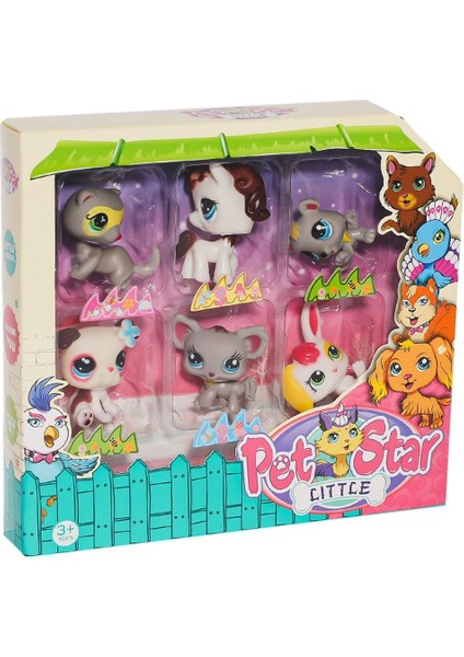 KZL-3046A3 Little Pet Star Seti -Kızılkaya Oyuncak