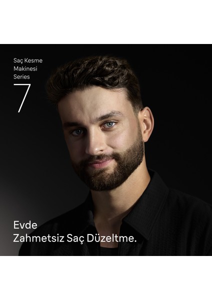Saç Kesme Makinesi Series 7, +5 Aksesuar, Ömür Boyu Keskin Bıçak, 17 Uzunluk, HC7590 fiyatları