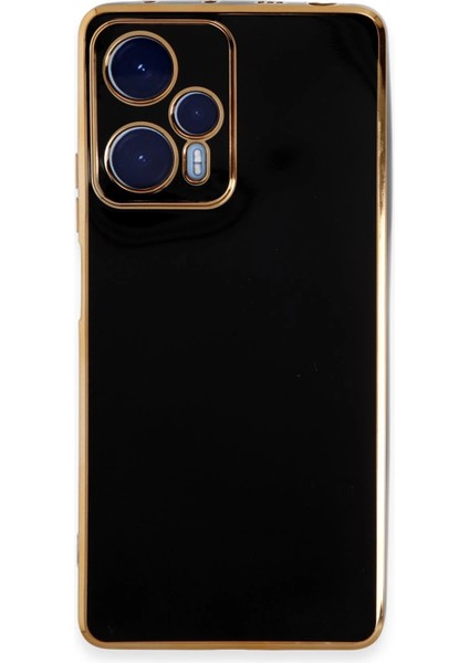 Xiaomi Poco F5 Kılıf Volet Silikon - Siyah Ferrg