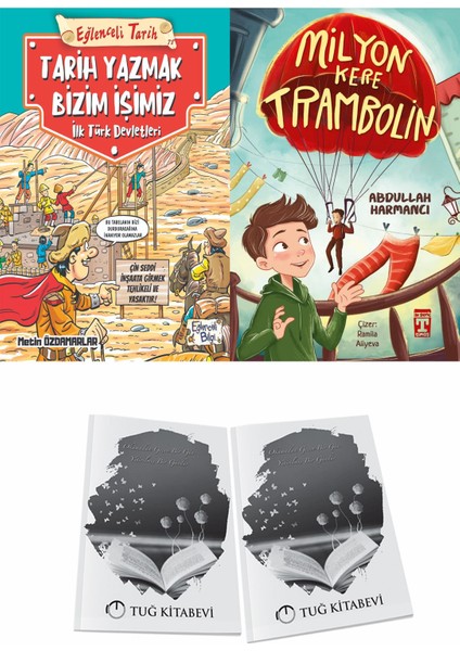 Tarih Yazmak Bizim Işimiz Ilk Türk Devletleri ve Milyon Kere Trambolin + Hediyeli