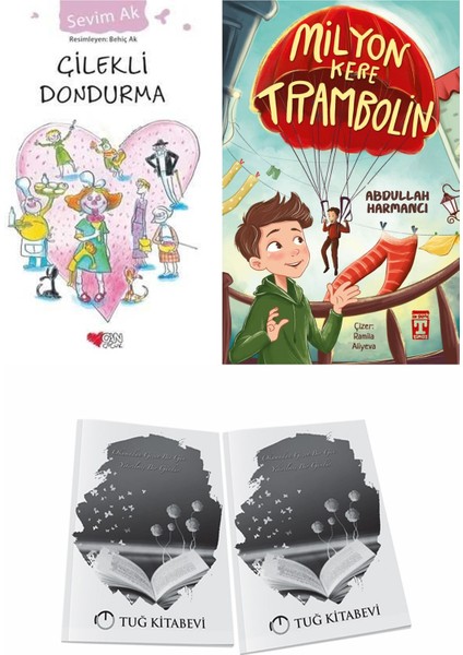 Çilekli Dondurma ve Milyon Kere Trambolin + Hediyeli