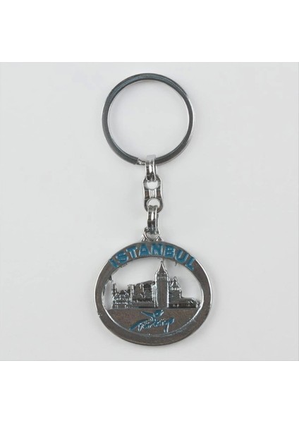 Istanbul Figürlü Metal Anahtarlık