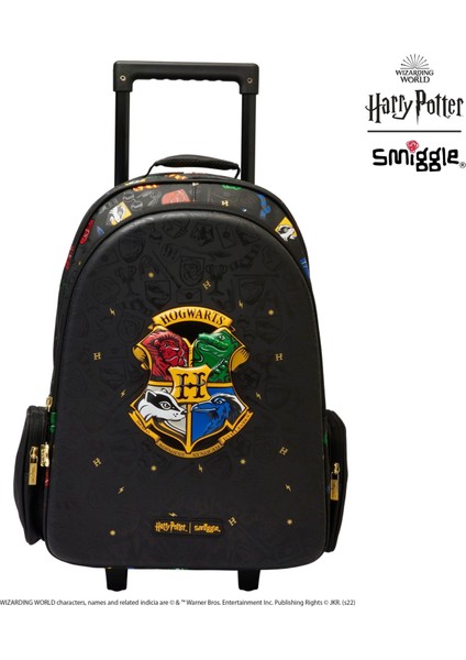 - Harry Potter Işıklı Tekerlekli Çekçekli Sırt Çantası