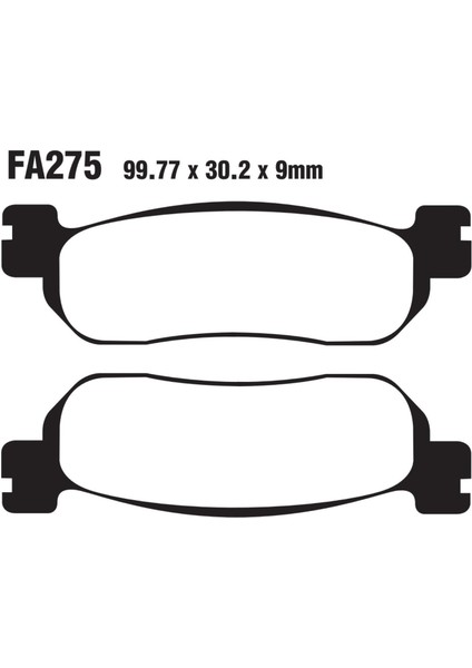 Yamaha Crypton Ön Fren Disk Balatası FA275