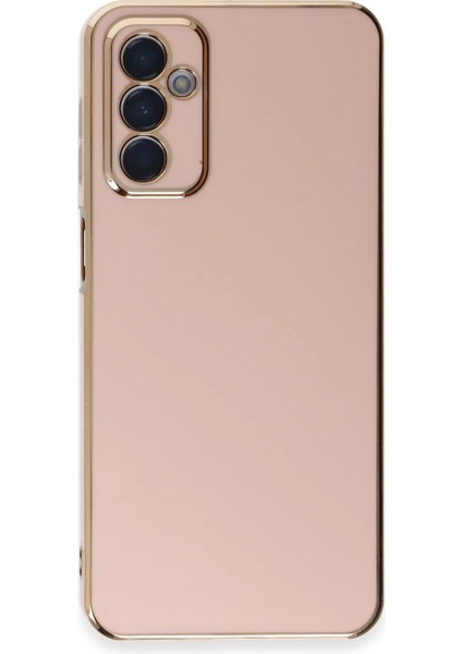 Samsung Galaxy A14 4g Kılıf Volet Silikon - Pembe Ferrg