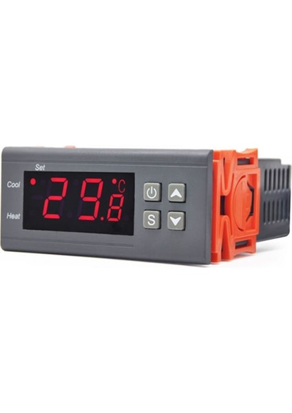 Dijital Termostat, 220V, Çift Röle, Hassas, Kuluçka, 10A, Güçlü ve Güvenilir