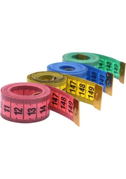 Şeffaf Ölçü Cetveli, 150 Cm, 3'lü Set, Dayanıklı ve Kullanışlı Ölçüm Aracı