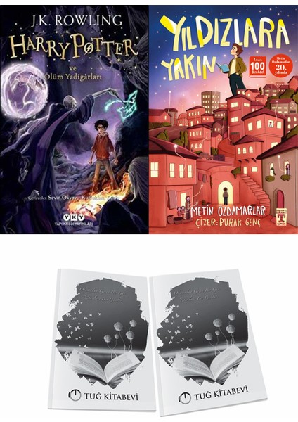 Harry Potter ve Ölüm Yadigârları ve Yıldızlara Yakın + Hediyeli