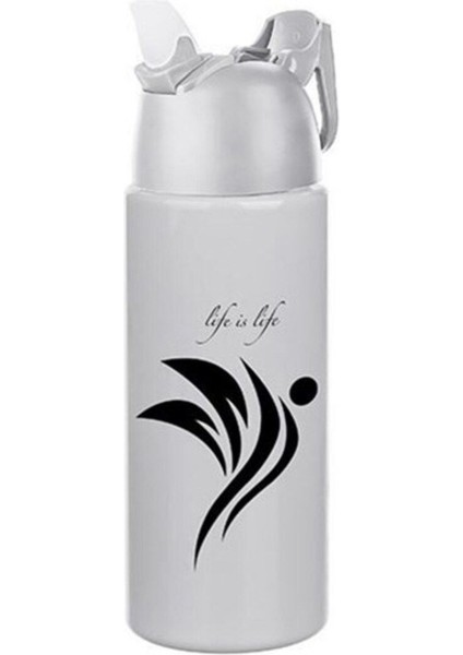 Kilitli 700ML Çok Renkli Güvenlikli Spor Şişesi, Su ve Içecekler Için Ideal
