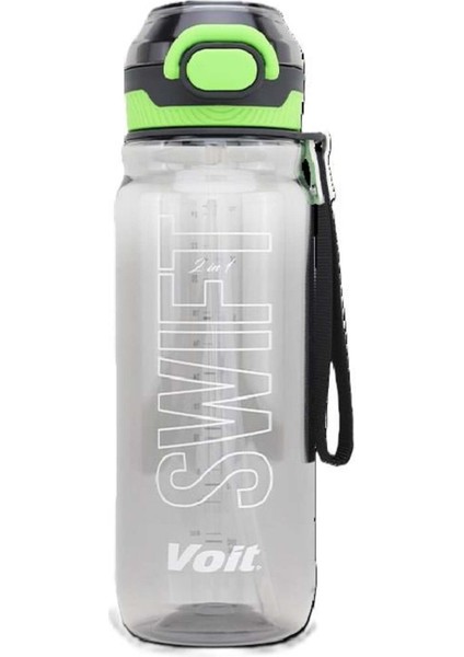 Gri 800 ml 2'li Tritan Suluk Seti, Şık ve Dayanıklı Tasarım