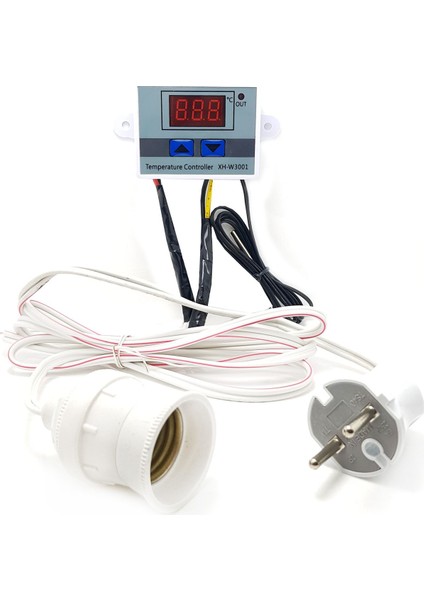 Dijital Kuluçka Termostatı 220V, Güvenli ve Hassas Sıcaklık Kontrolü