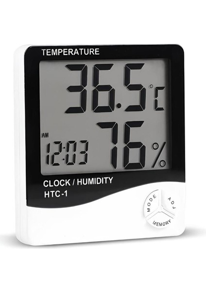 Dijital Oda Termometresi, Nem Ölçer, Ekranlı, Pilli, Bebek ve Çocuk Odası Için fırsatları