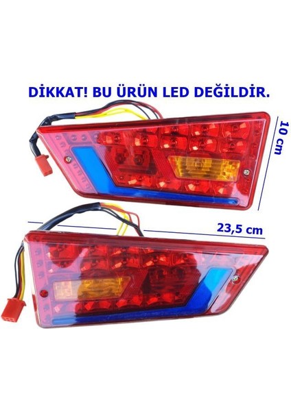 E-Bis 3 Tekerli Yük Stop Sağ-Sol Komple