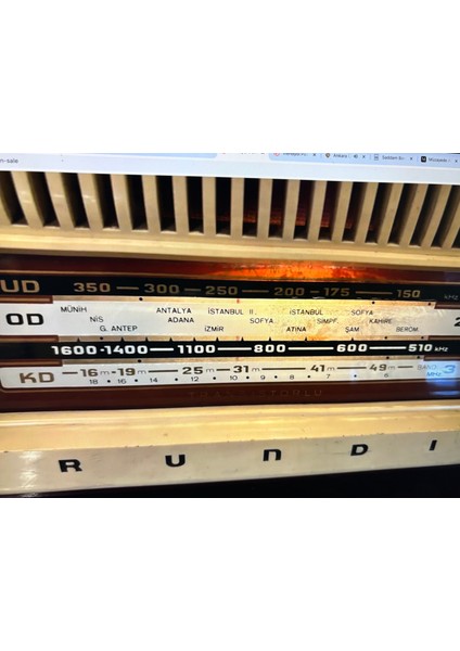 Radyo 33 cm 20 cm 15 cm Ölçülerinde