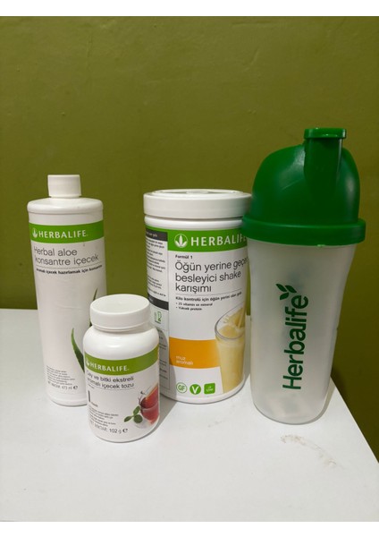 Muzlu Shake+Aloe+102 gr Konsnatre Çay+Shaker