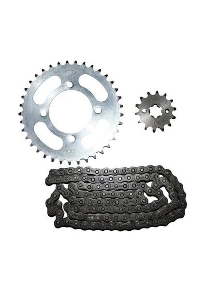 Yamaha Crypton Ön-Arka Dişli ve Zincir Seti Mnr-Sfr 36-15T 428-110L