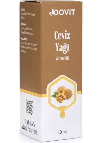 Ceviz Yağı 50 ml (Soğuk Sıkım) fiyatları