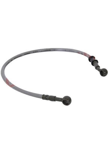 Scooter Ön Fren Hidrolik Hortumu 95 Cm Çelik Örgü Zc Zat Argent